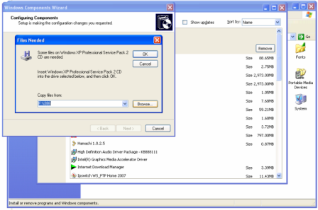 img71 Hướng dẫn cài đặt IIS trên Windows XP